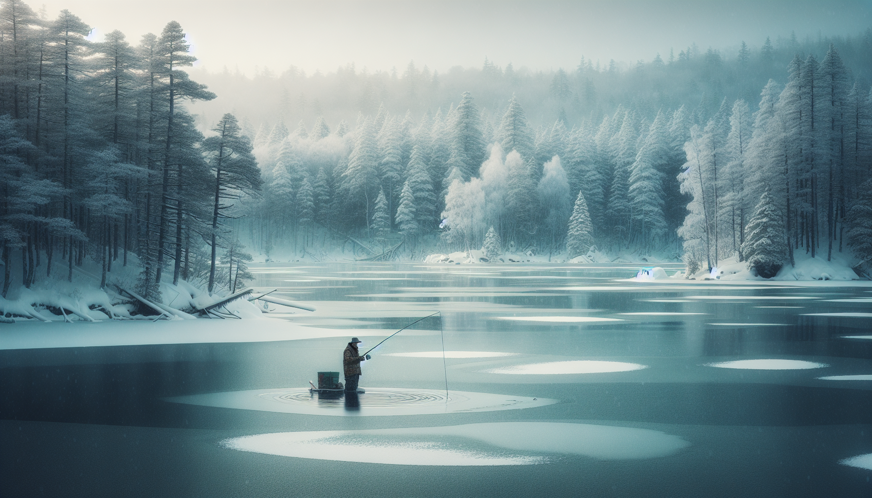 Winter's Grasp: Mastering Fishing Techniques and Patterns for Cold Water Success